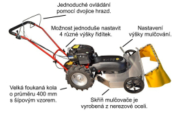  Mulčovač sekačka DAKR Triton L224 