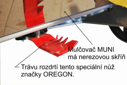  Mulčovač sekačka DAKR Triton L224 