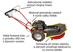 Bubnová sekačka DAKR Triton L224